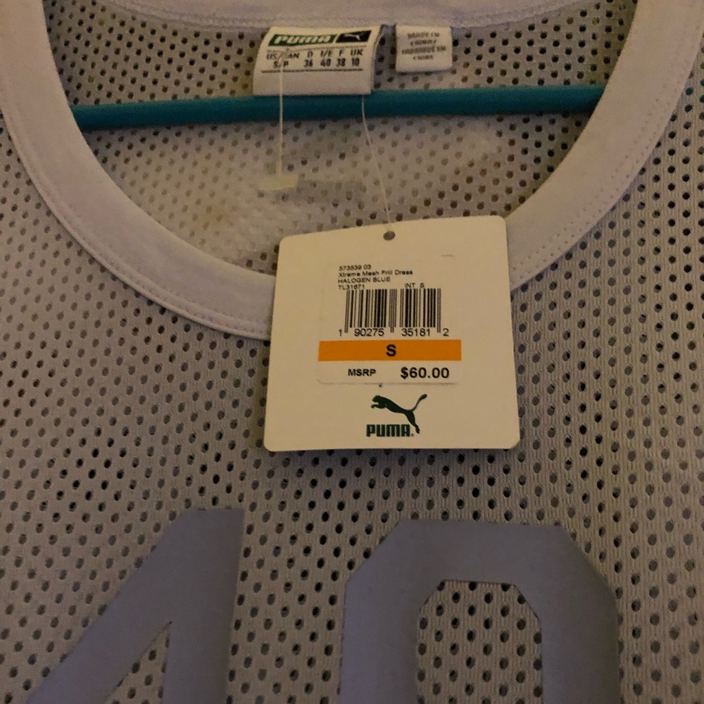Small puma mesh frill dress